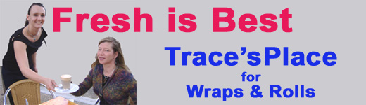 Welcome to Trace's Place Takeaway and Cafe